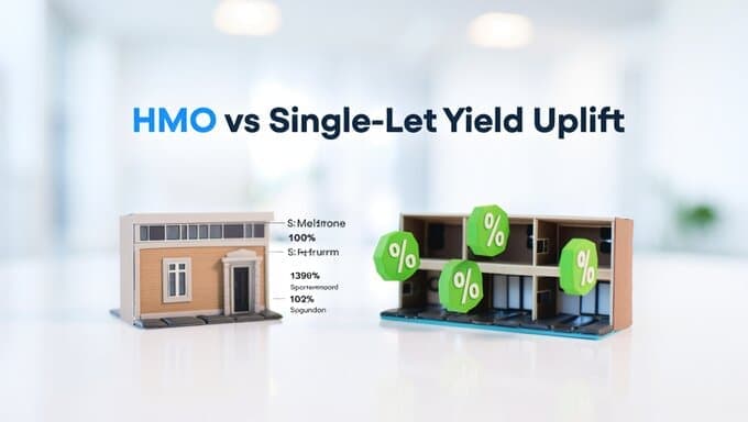 HMO vs Single-Let Yield Uplift.