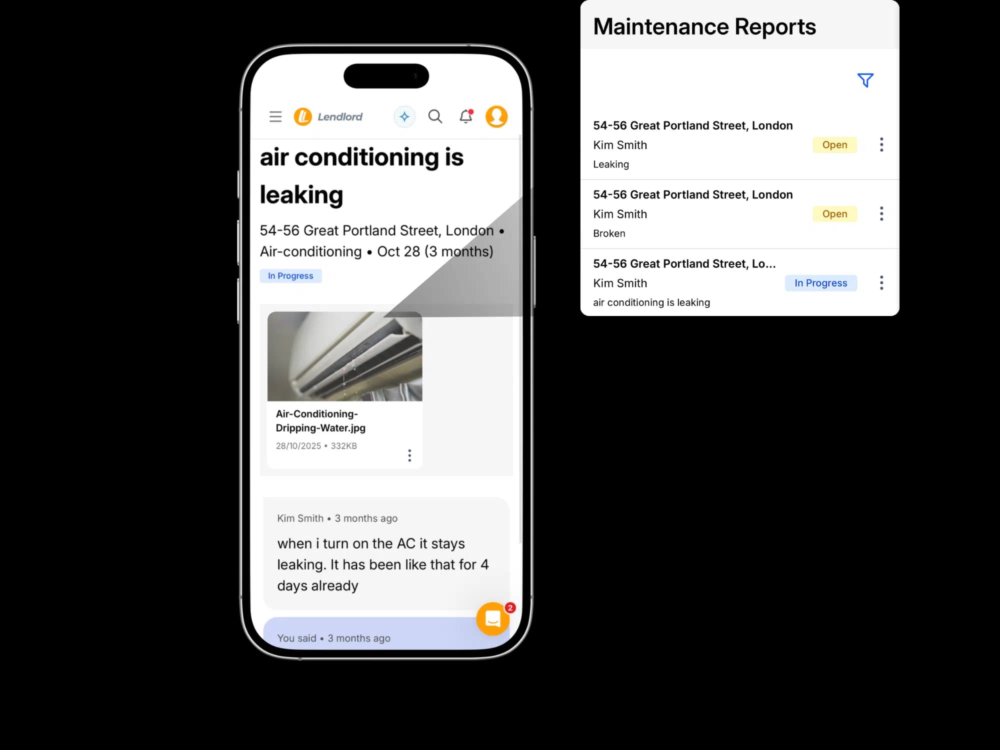 Maintenance Messaging