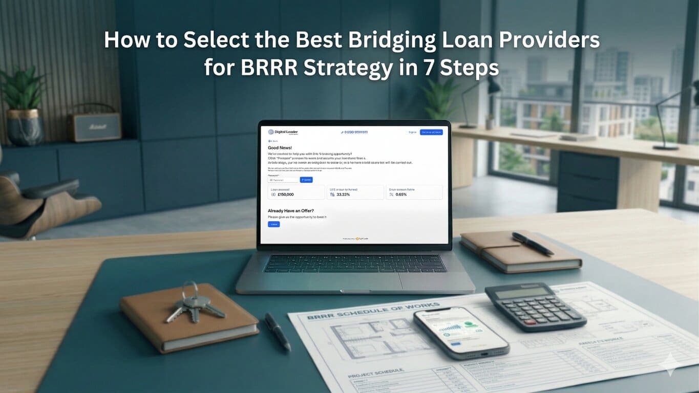 Best Bridging Loan Providers for BRRR Strategy | 7 Steps